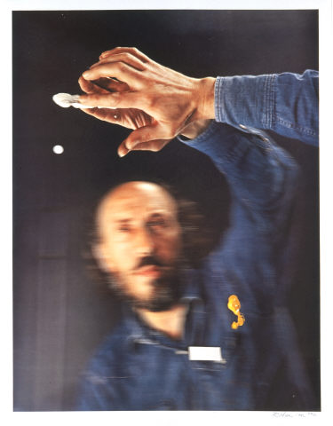 Richard Hamilton, “Mirror Image”, 1974. Colotipo sobre papel Schoeller. Coleção Moderna