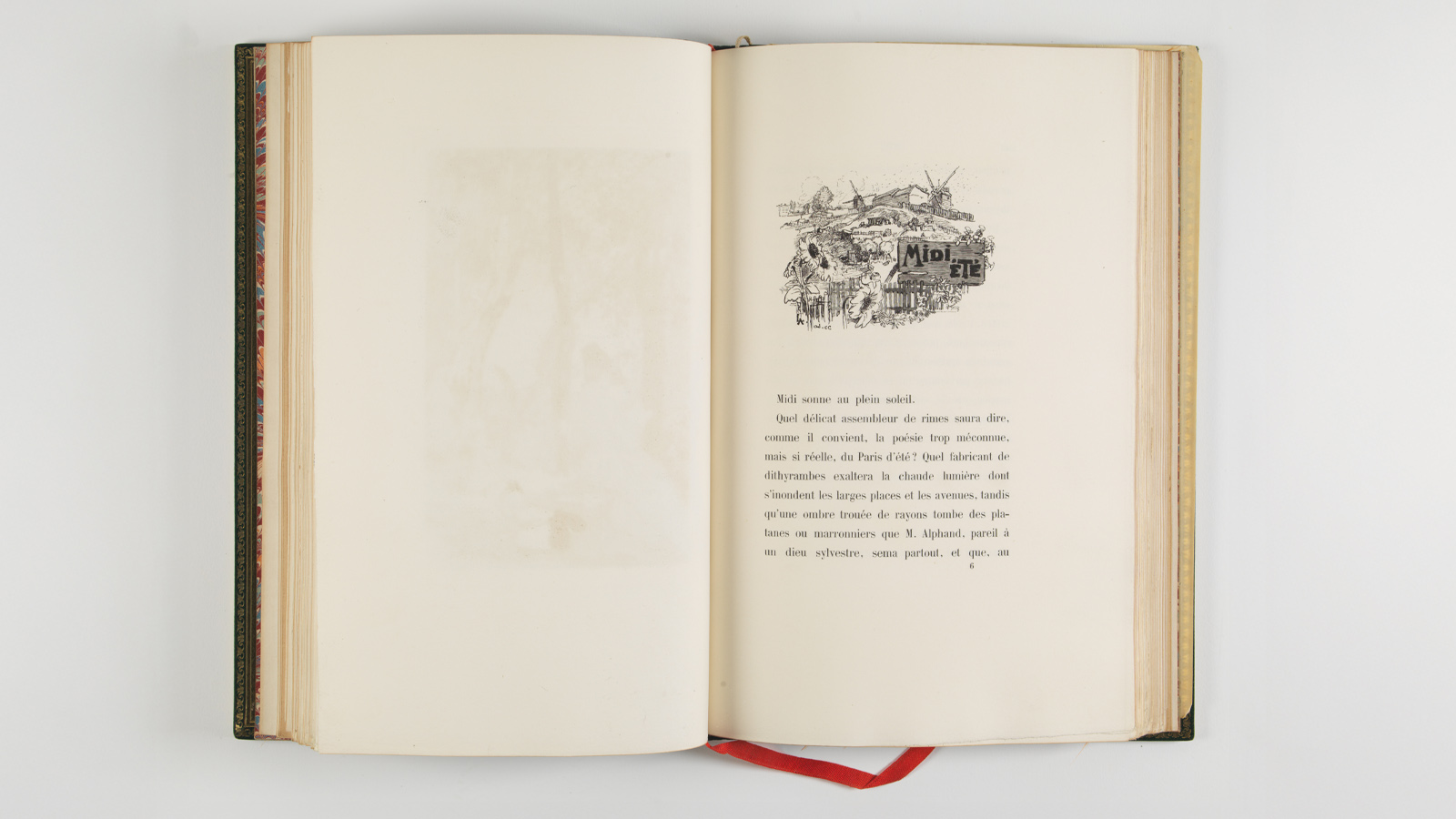 Émile Goudeau, «Paysages parisiens. Heures et saisons». Ilustrações de Auguste-Louis Lepère. Paris: Imprimé pour Henri Beraldi, 1892. Museu Calouste Gulbenkian, inv. LM103