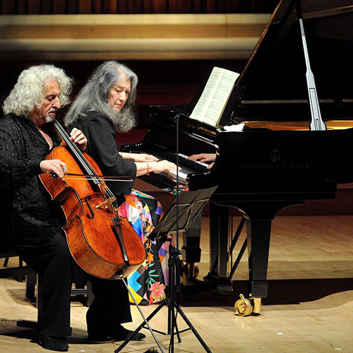 Martha Argerich e Mischa Maisky