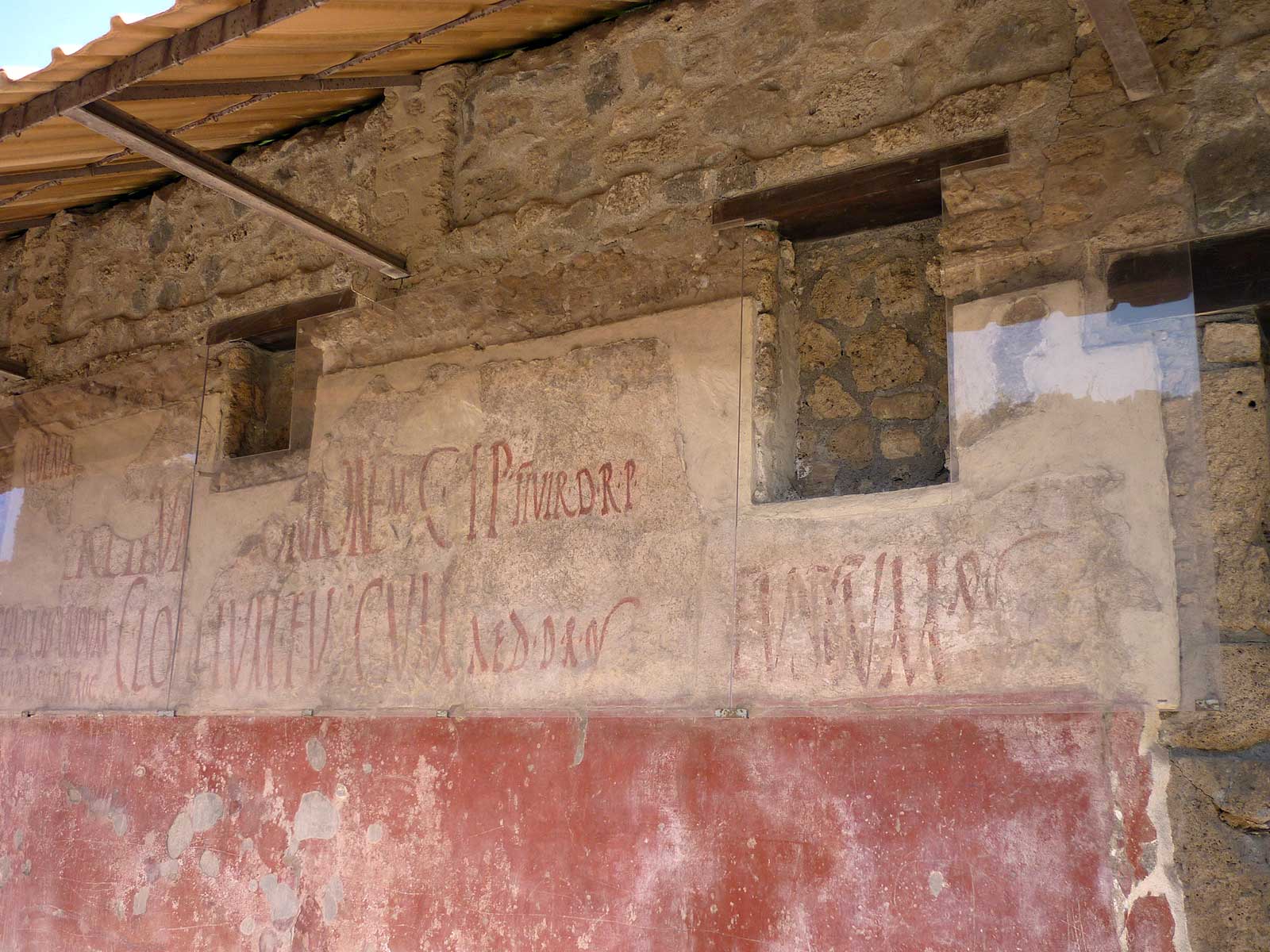 Grafitti em Pompeia