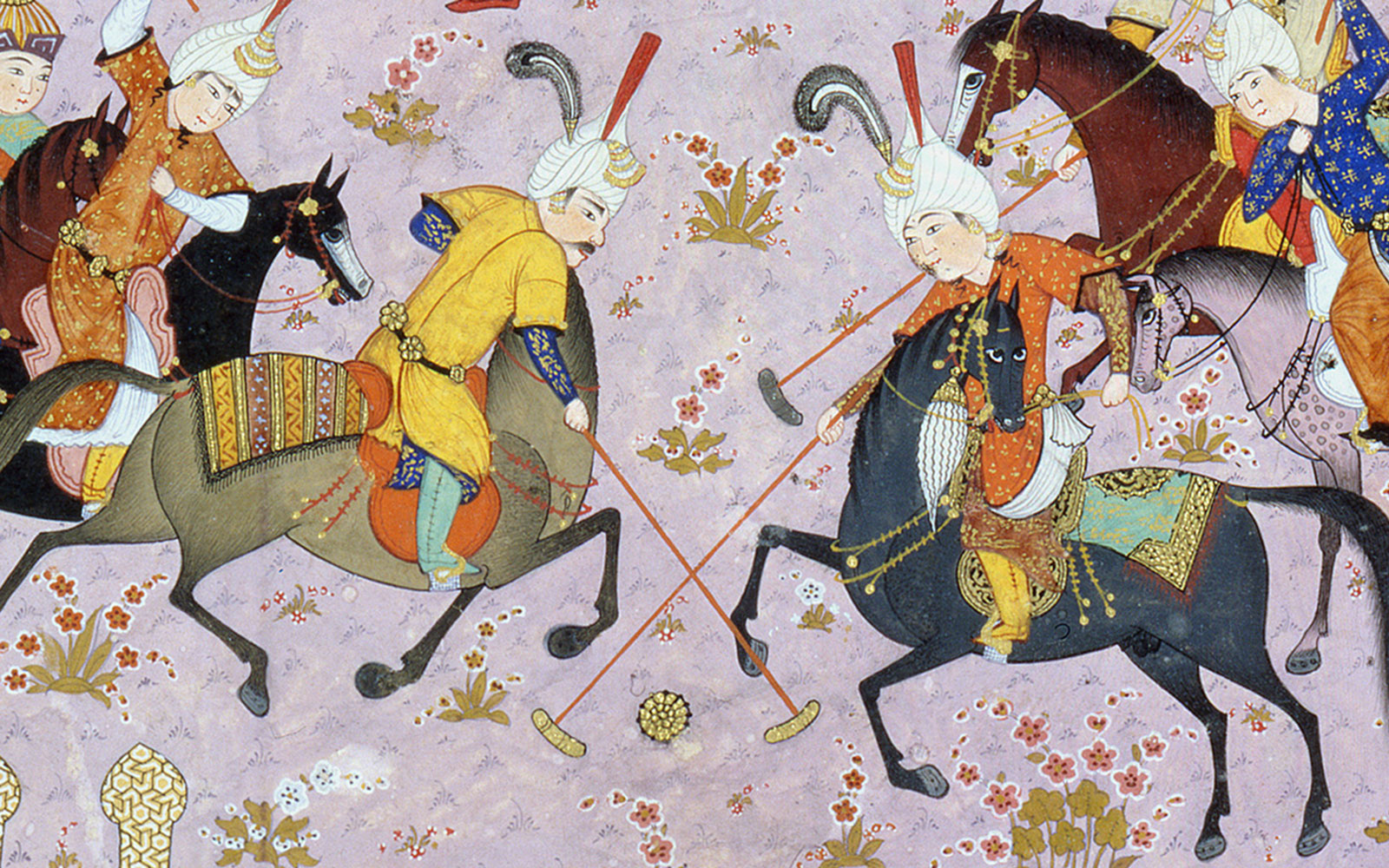 The game of polo © Gulbenkian Museum