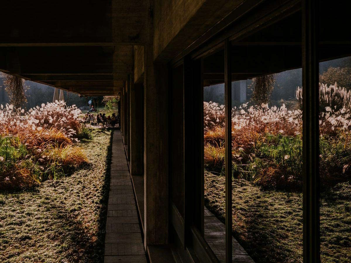 Edifício Gulbenkian em diálogo com a paisagem