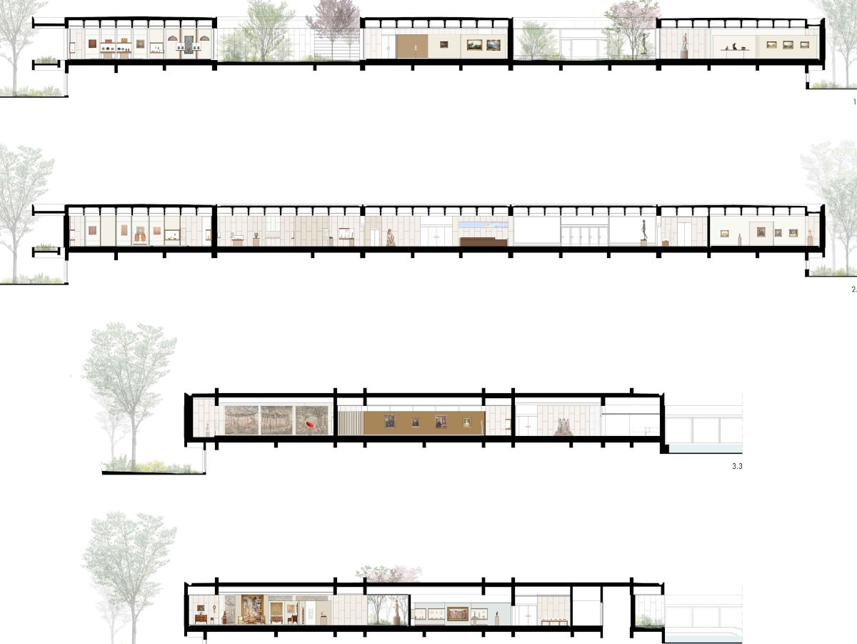 A obra de renovação do Museu Gulbenkian