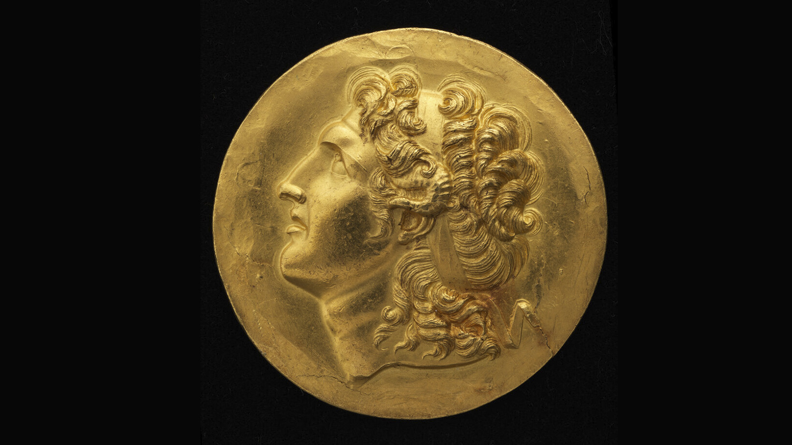 Aboukir ‘Medallion’. East of the Roman Empire, Beroia (provincial capital of Macedonia), 3rd century AD. Gold. Calouste Gulbenkin Museum